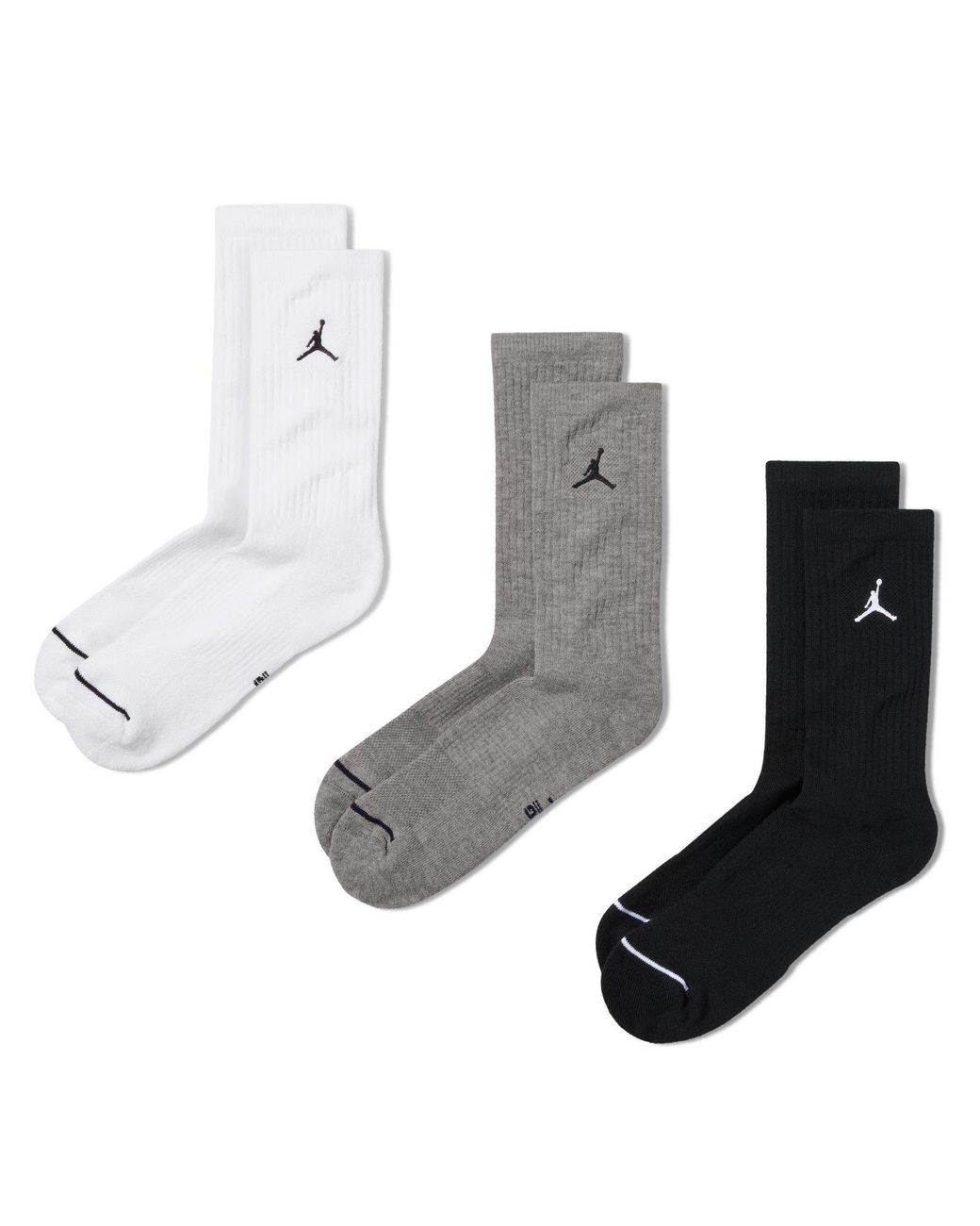Nike White Everyday Crew Socks (3 Pairs)
