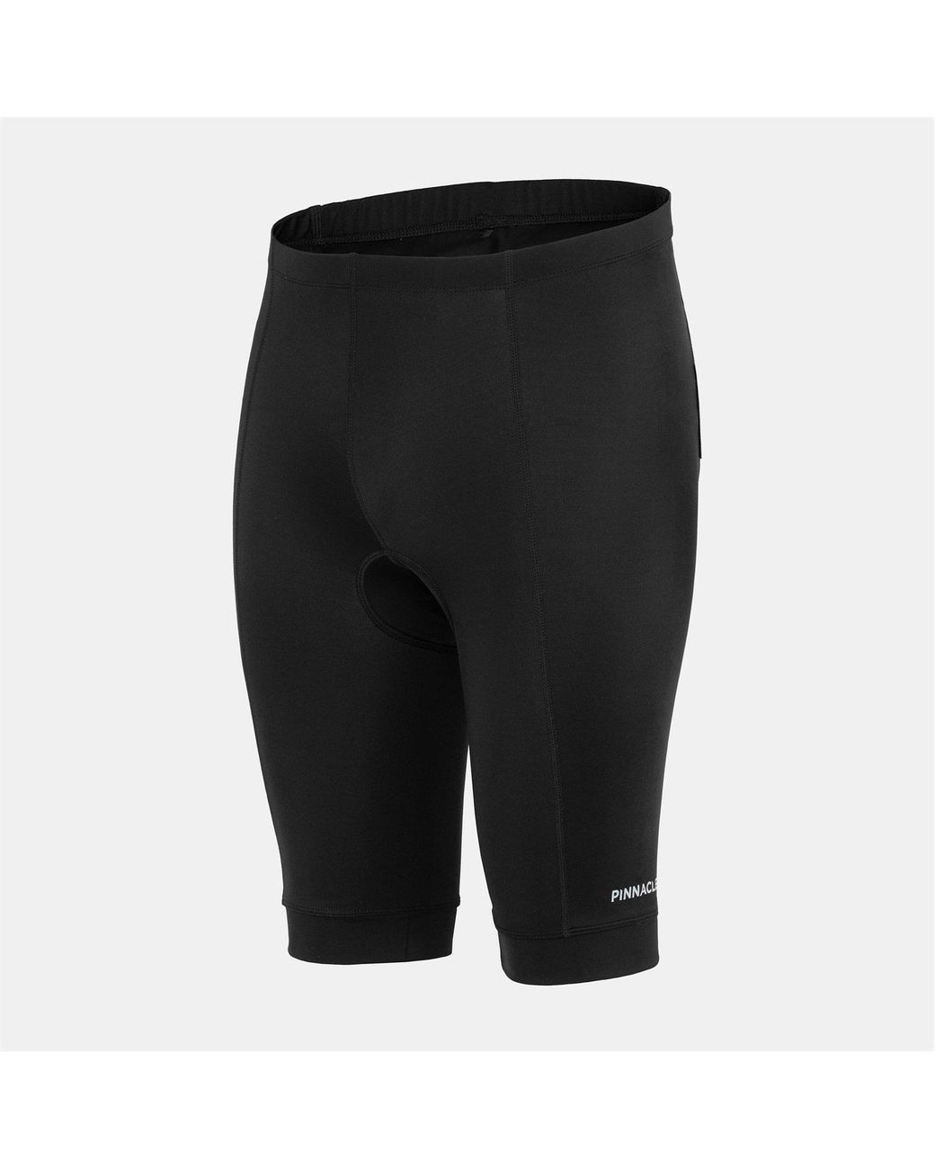 Pinnacle Black Padded Cycling Shorts for men