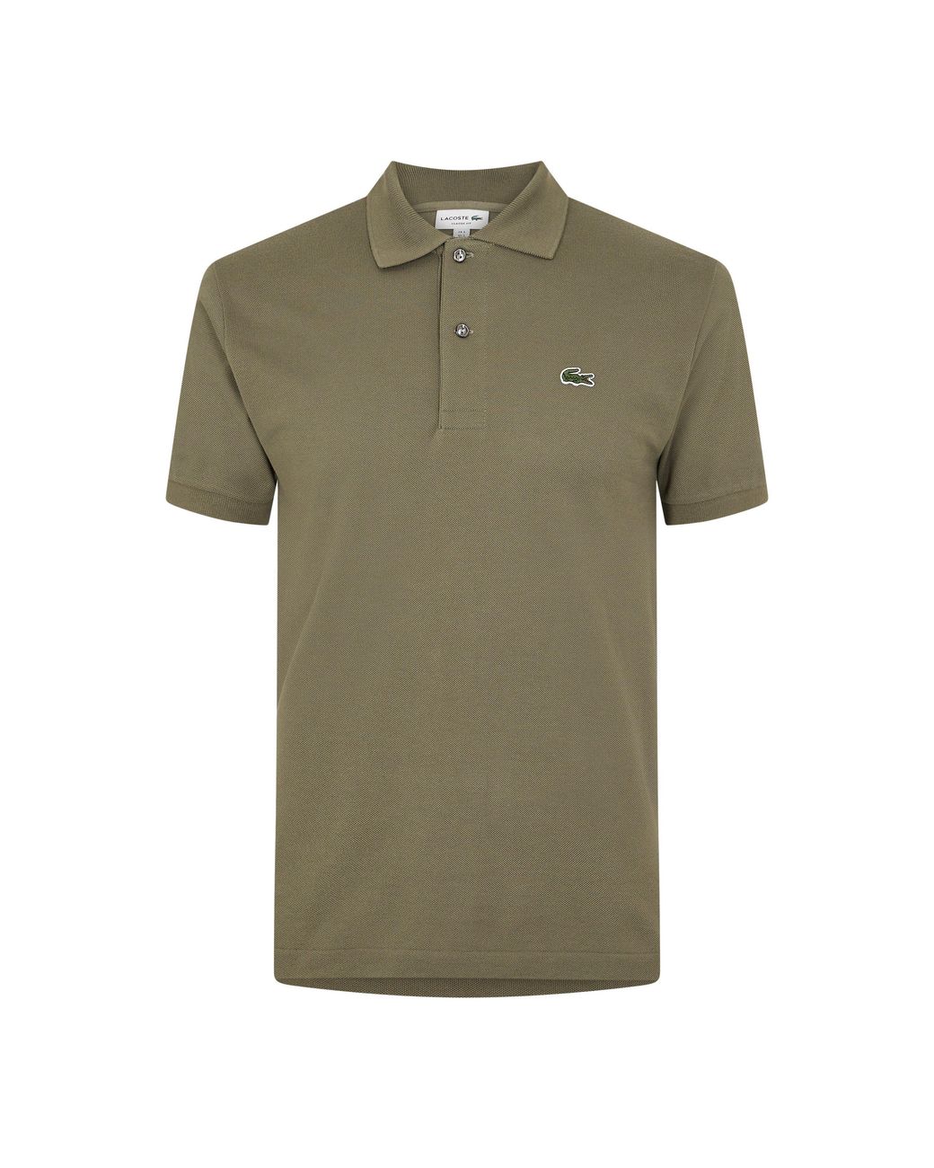 Lacoste Green Classic Short Sleeve Polo Shirt for men