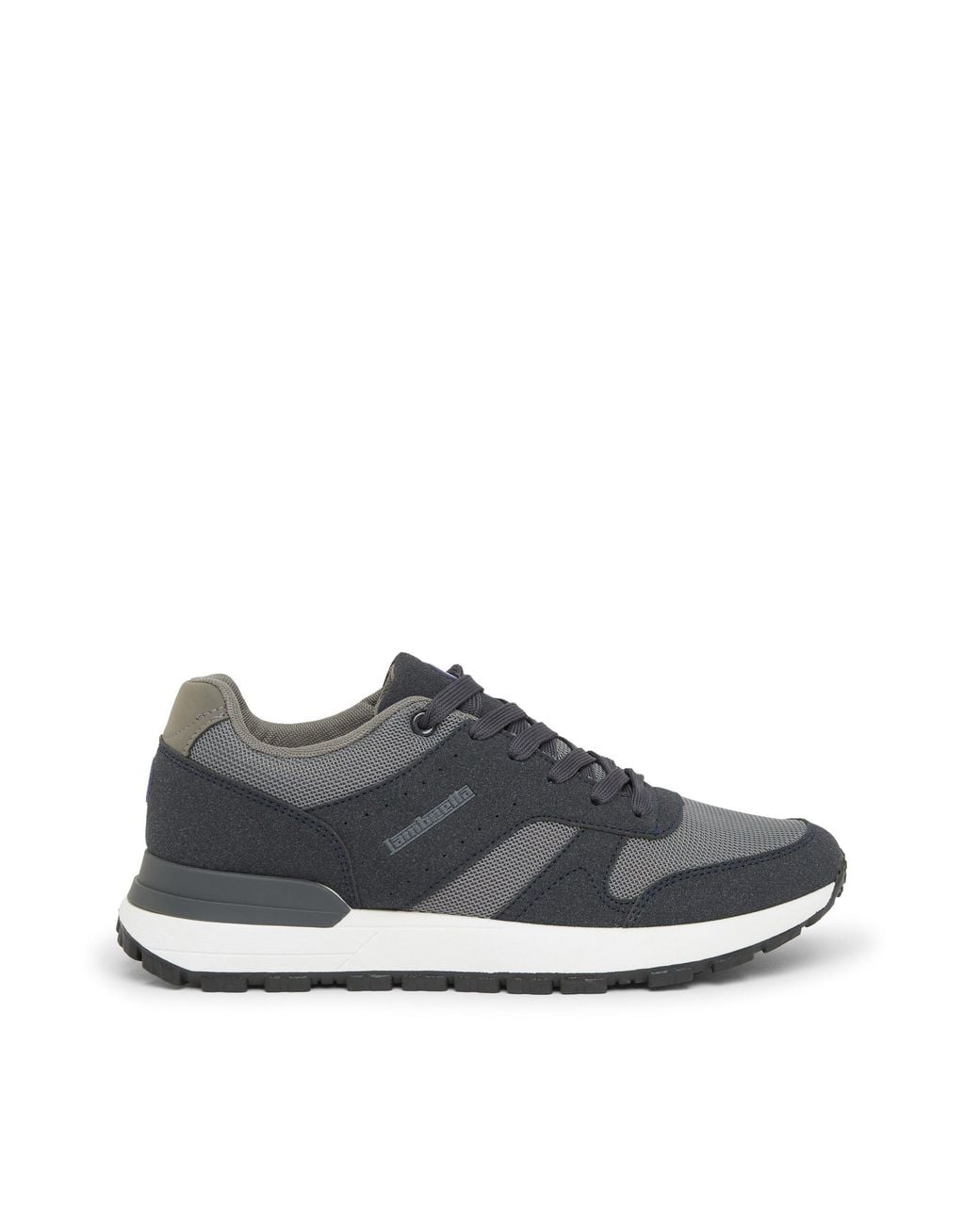 Lambretta Gray Echo Court Trainers for men