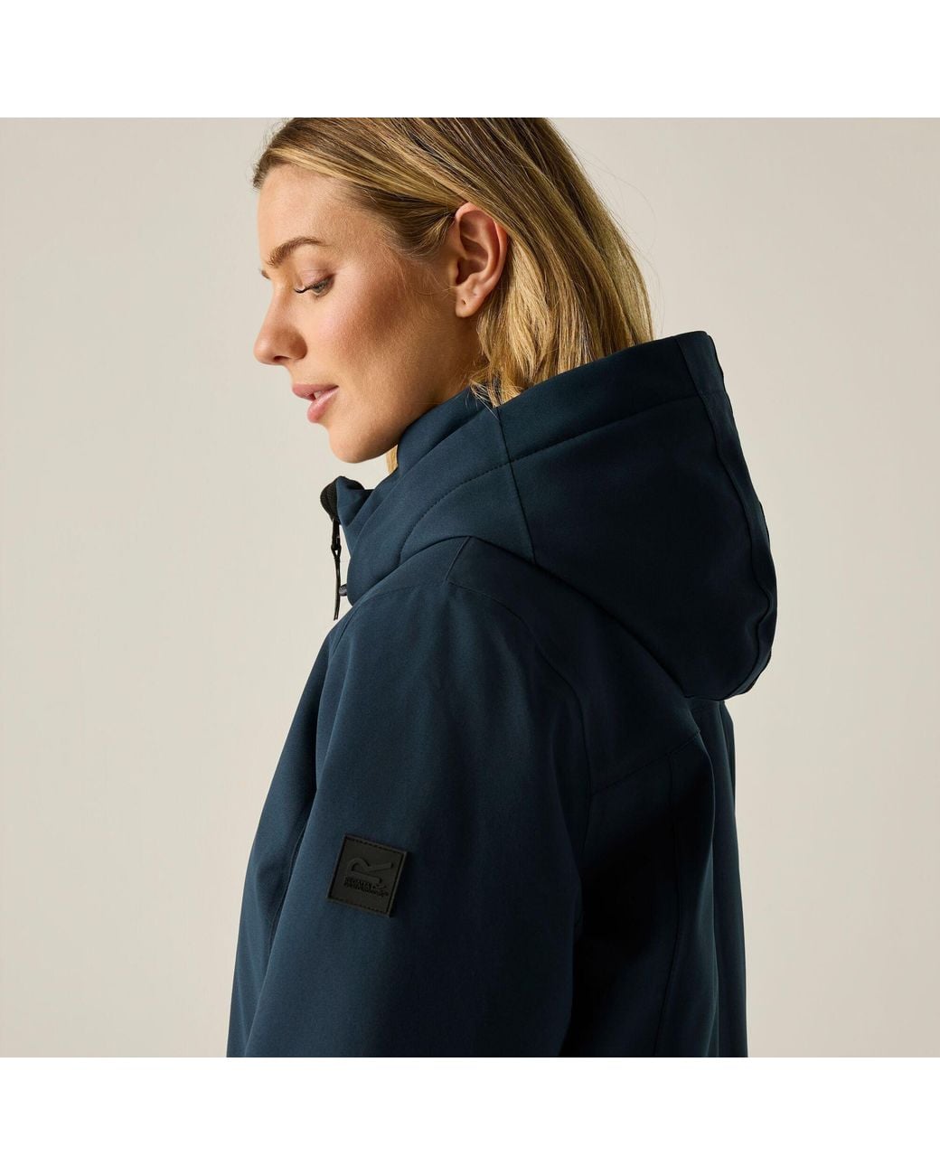 Regatta Blue Marron Waterproof Jacket