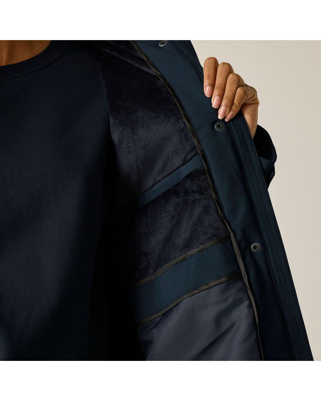 Regatta Blue Yasira Waterproof Jacket