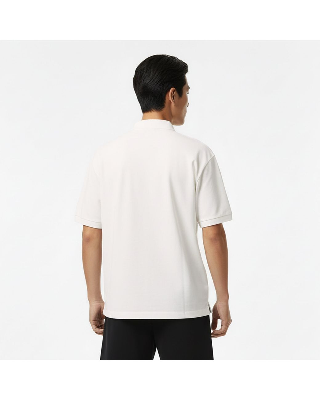 HUGO White Dardigo Short Sleeve Polo Shirt With Artwork Detail for men