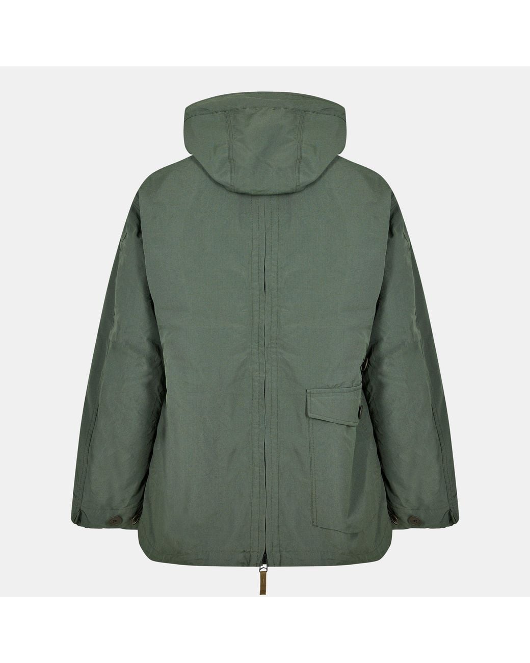 Snow Peak Green Takibi Rain Anorak for men
