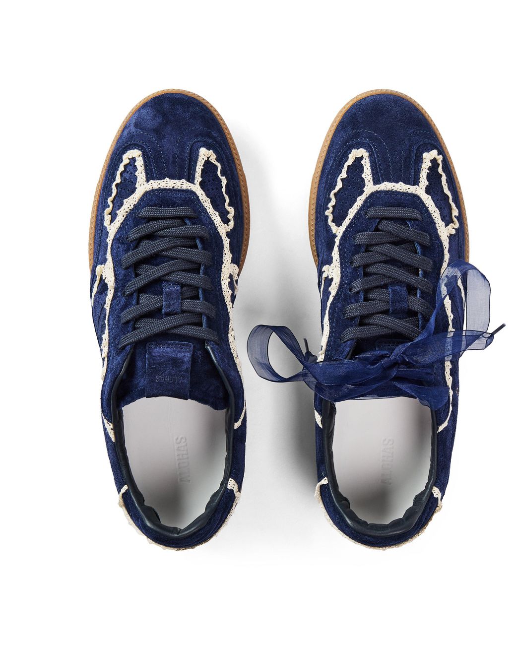 Alohas Blue 490 Crochet Low-Top Trainers