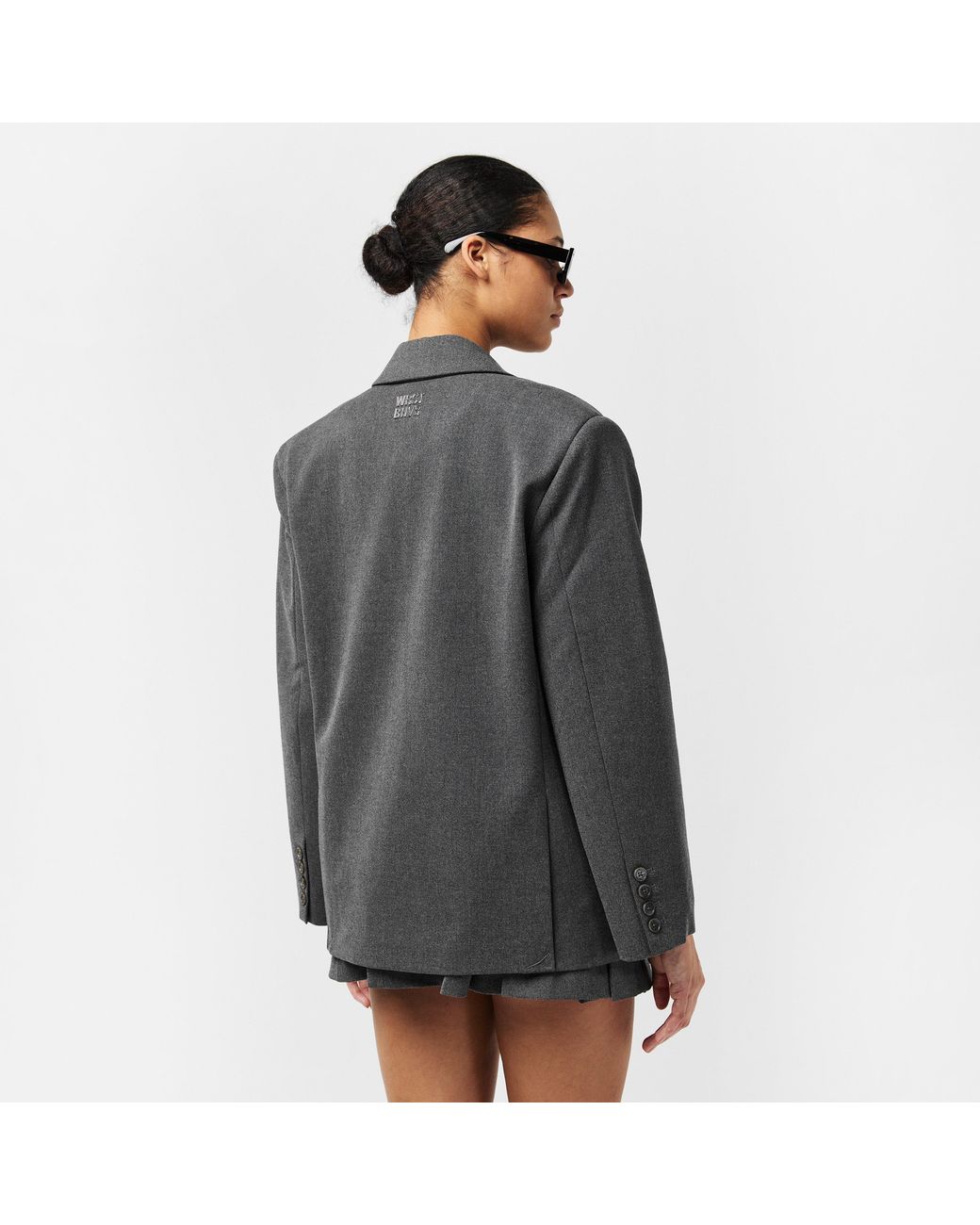 WRSTBHVR Gray Tailored Blazer
