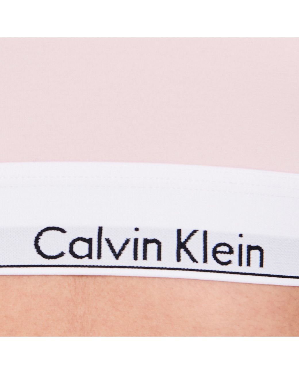 Calvin Klein Pink Modern Cotton Bralette Underwear