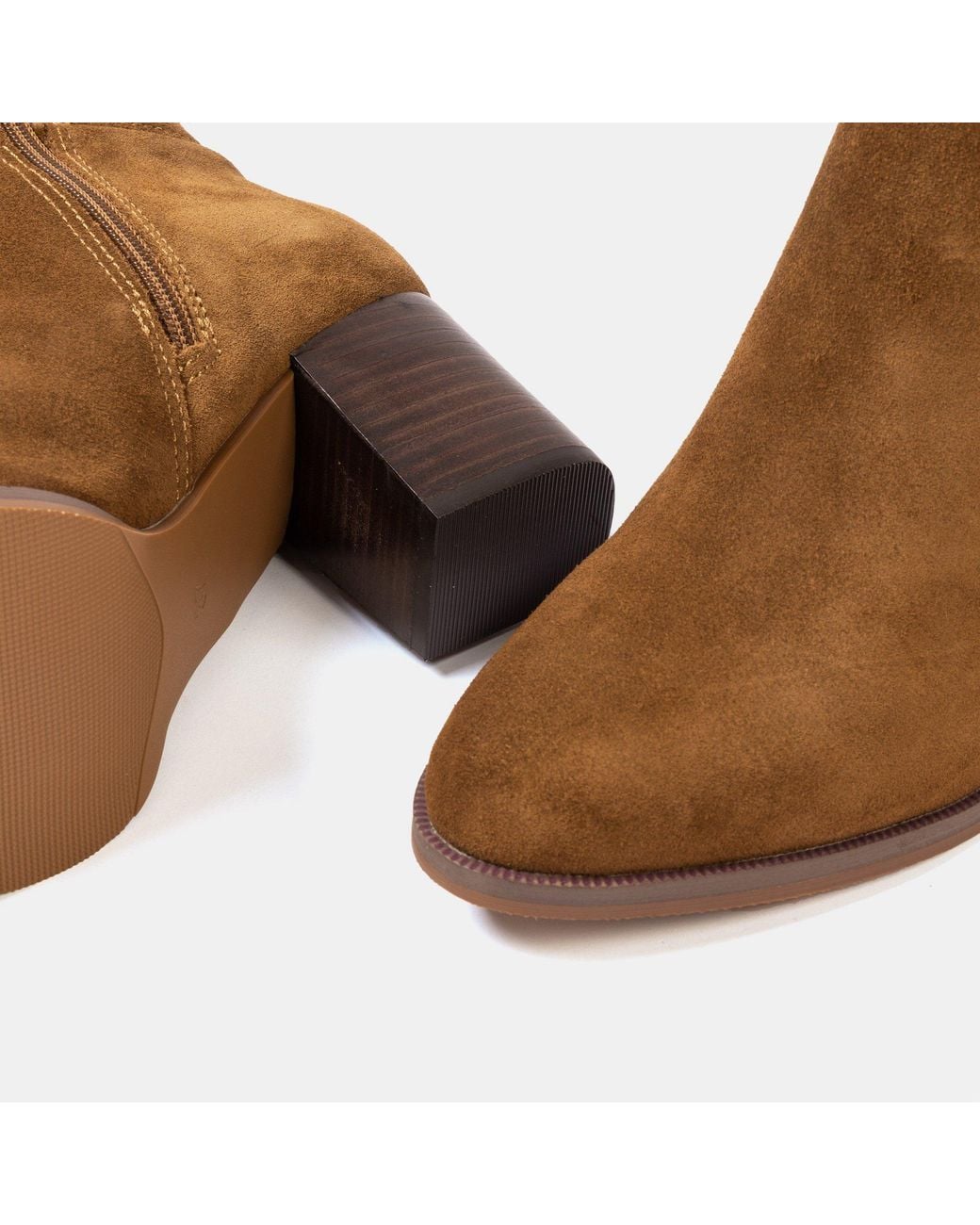 Biba Brown Suede Knee-High Boot Ladies