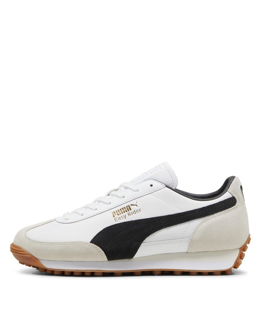 PUMA White Easy Rider Vintage Low-Top Trainers for men