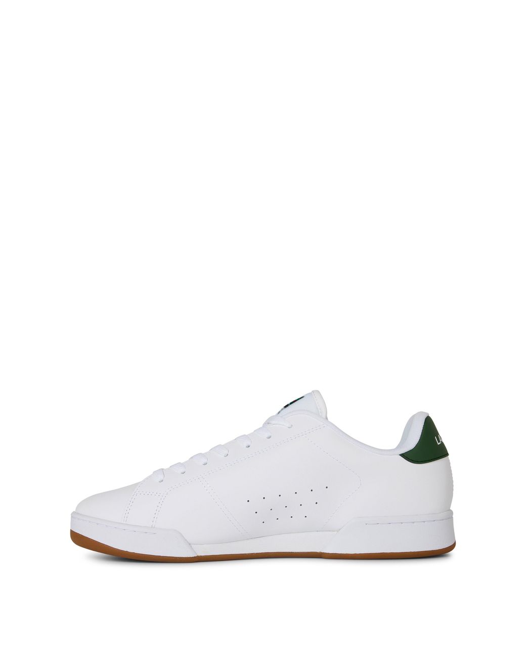 Lacoste White Carnaby Cup Leather Sneakers for men