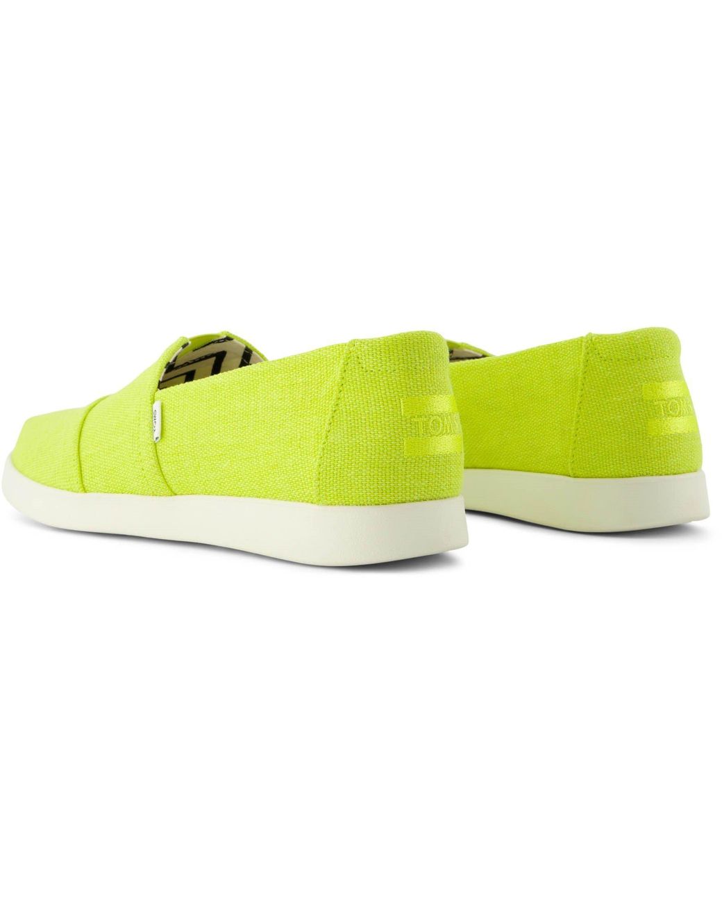 TOMS Green Alpargata Plus Canvas Slip On