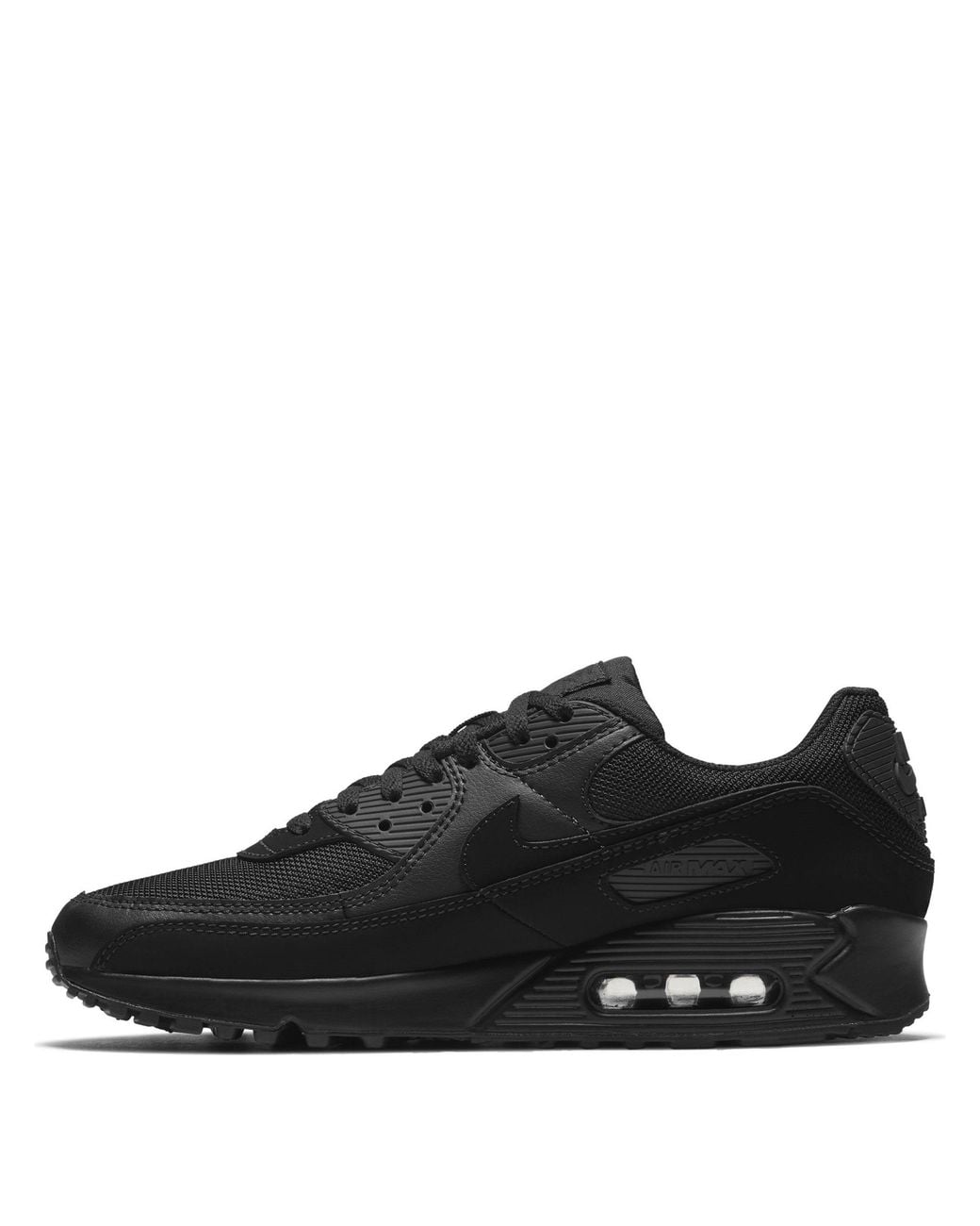 Nike Black Air Max 90 Shoes for men