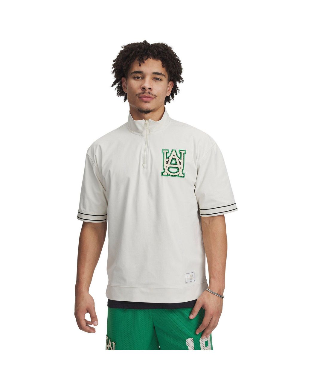 Under Armour Gray Courtside Shirt for men