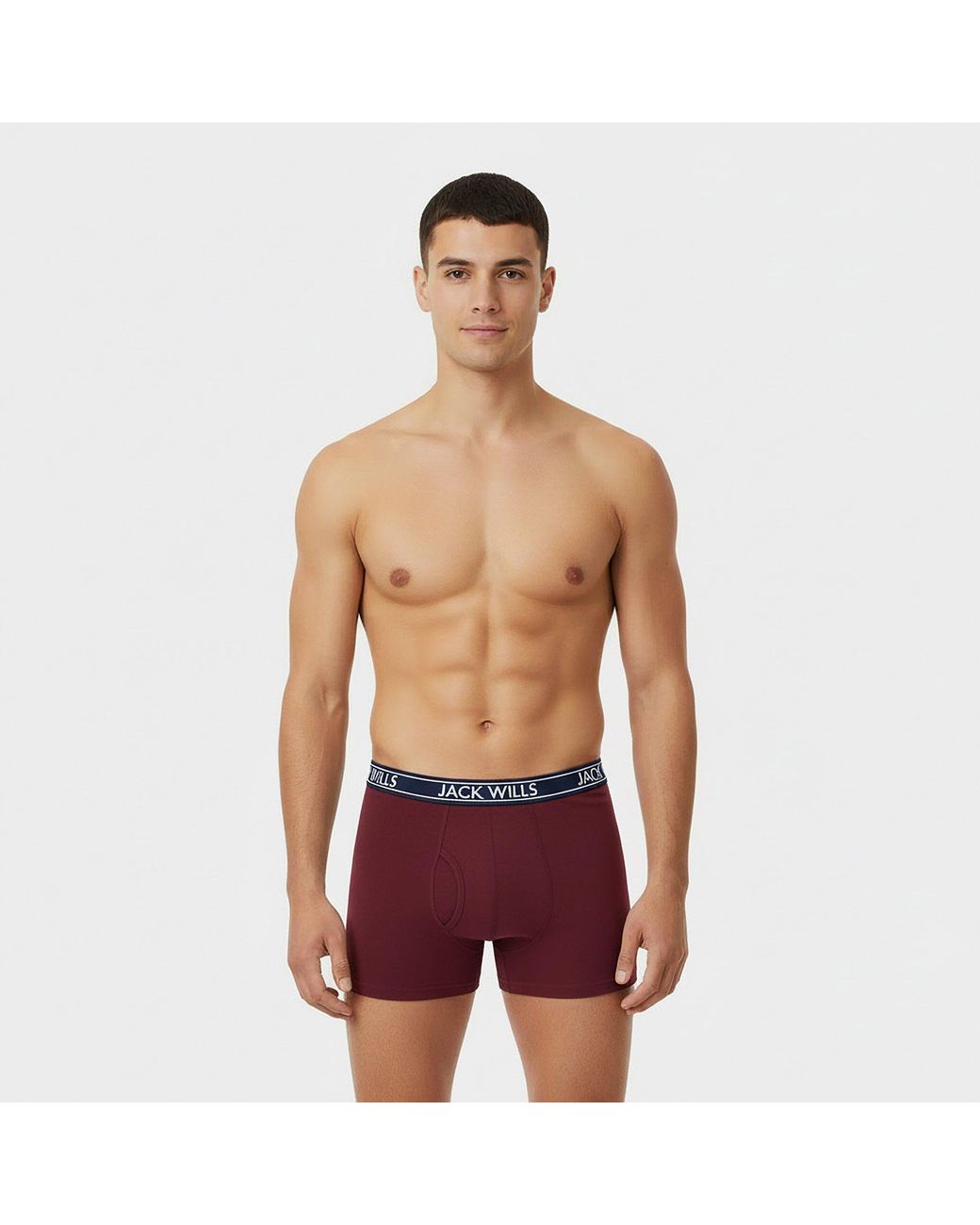 Jack Wills Blue Jw Daundley Boxers 3 Pack for men