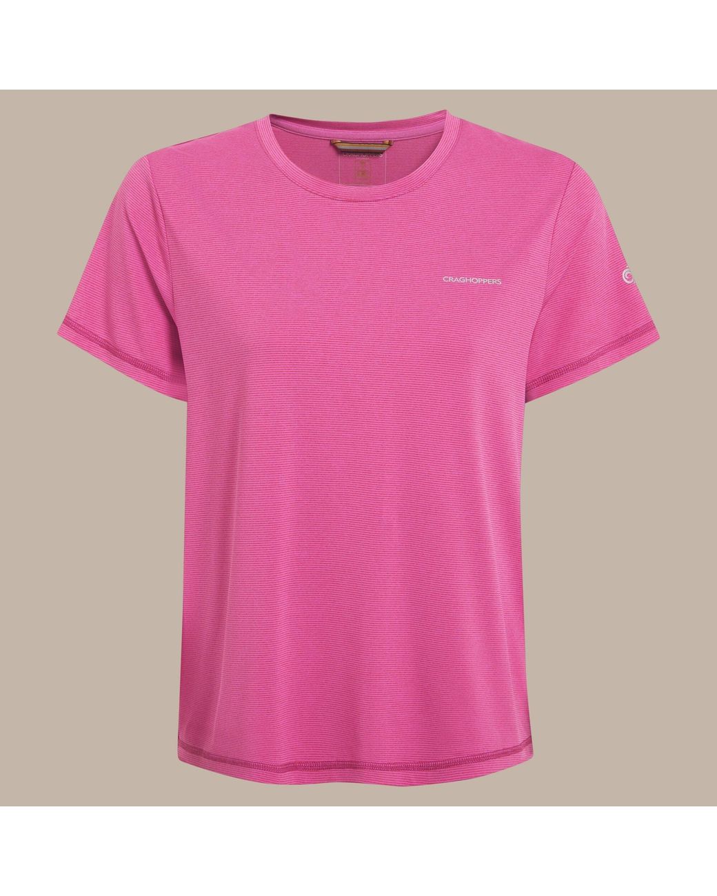 Craghoppers Pink Ellie Ii Quick-Drying Technical T-Shirt