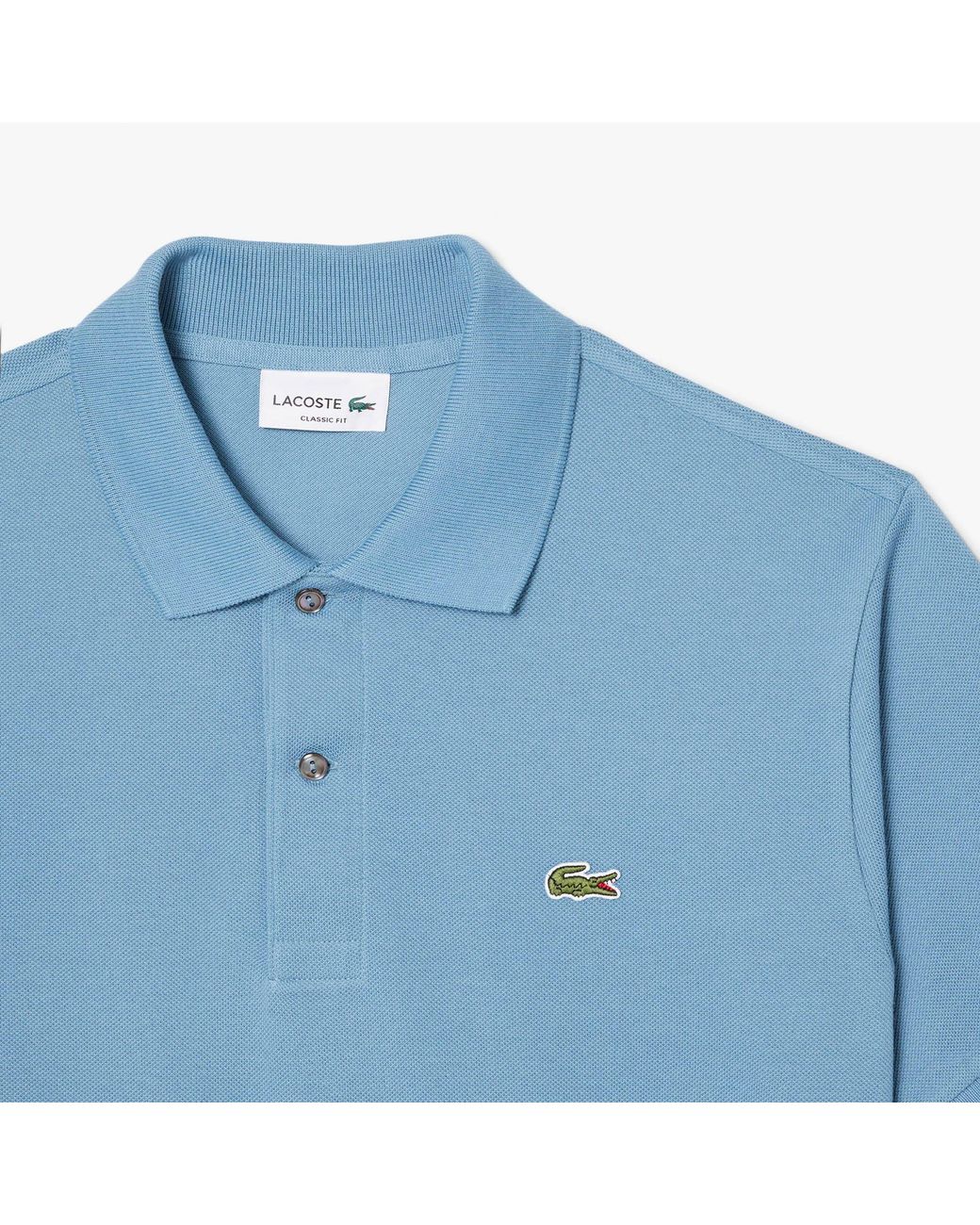 Lacoste Blue Classic Fit L.12.12 Original Polo Shirt for men
