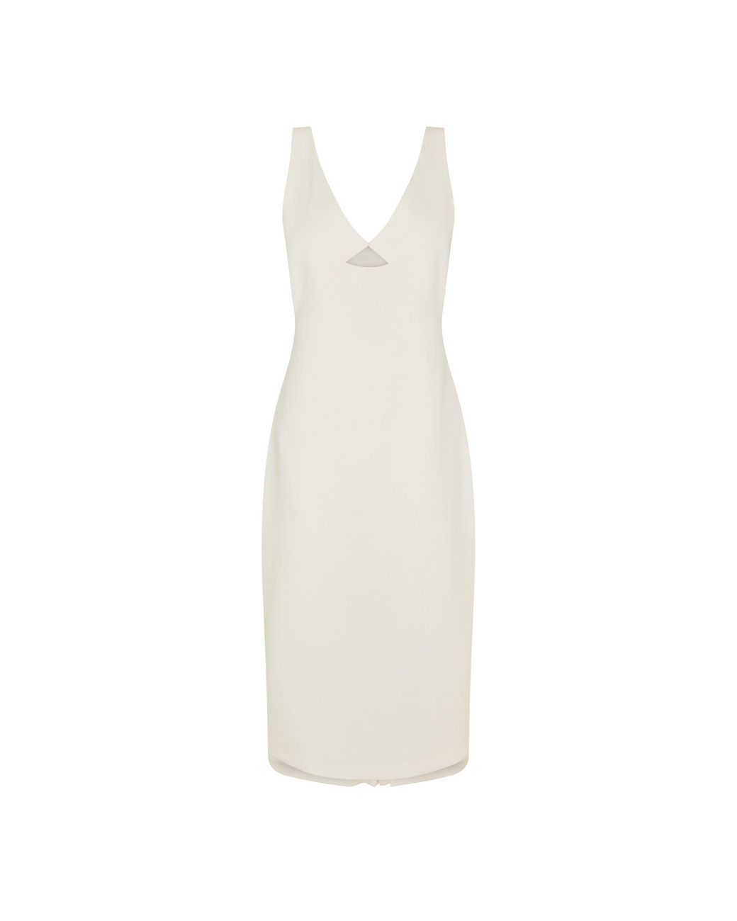 HUGO White Kabari Jersey Skirt
