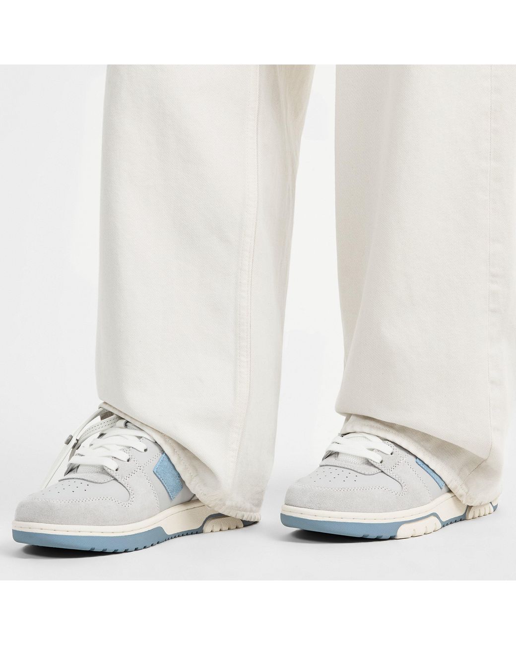 Off-White c/o Virgil Abloh White Out Of Office Trainers, Signature Arrows Sneakers