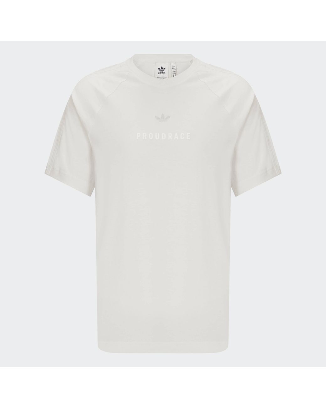 Adidas White Premium Essentials T-Shirt for men