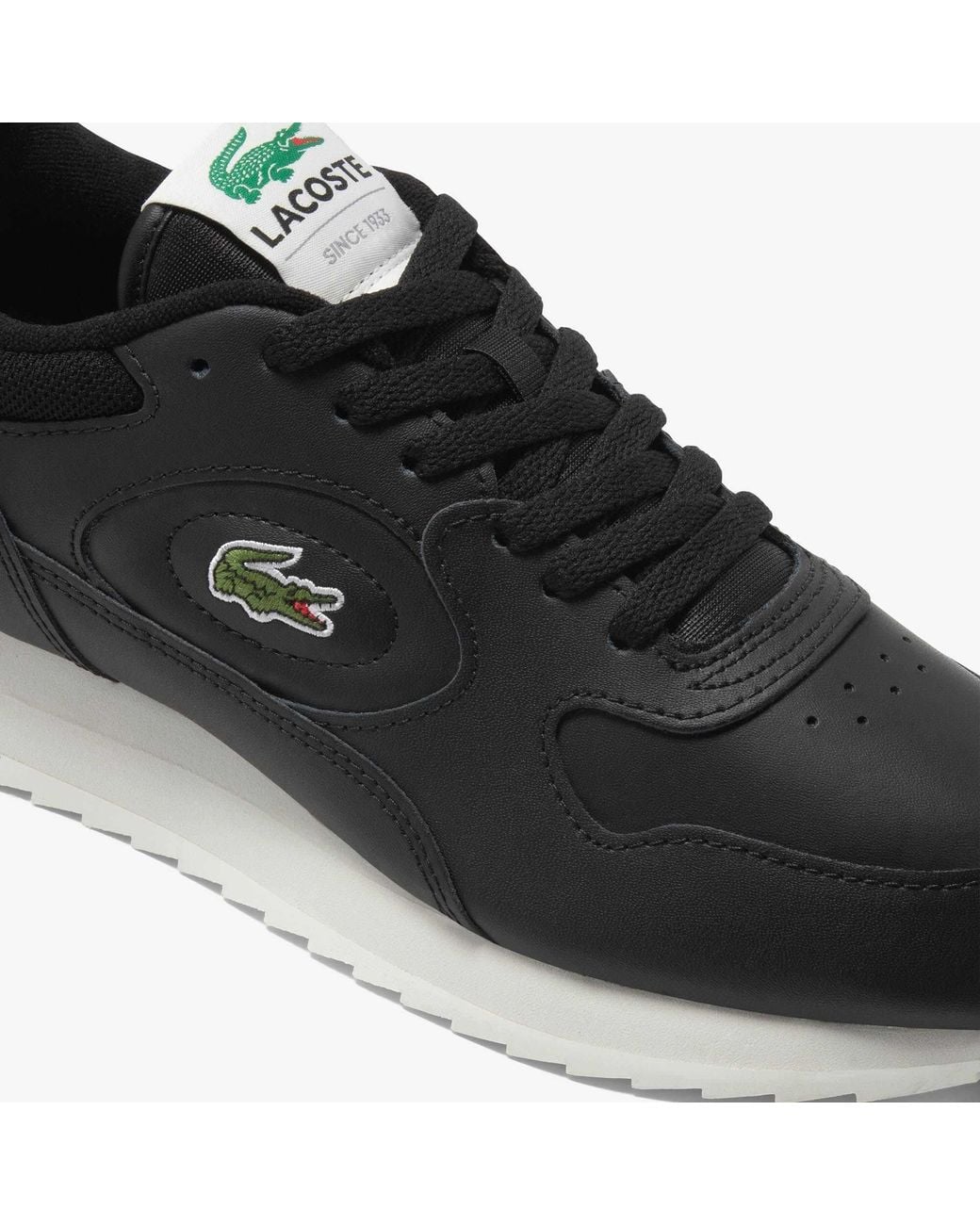 Lacoste Black Line Track Trainers for men