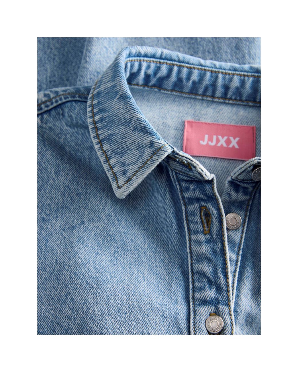 JJXX Blue Denim Shirt Dress