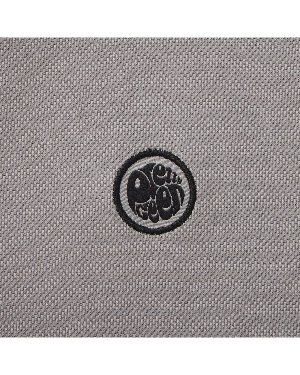 Pretty Green Gray Plain Polo for men