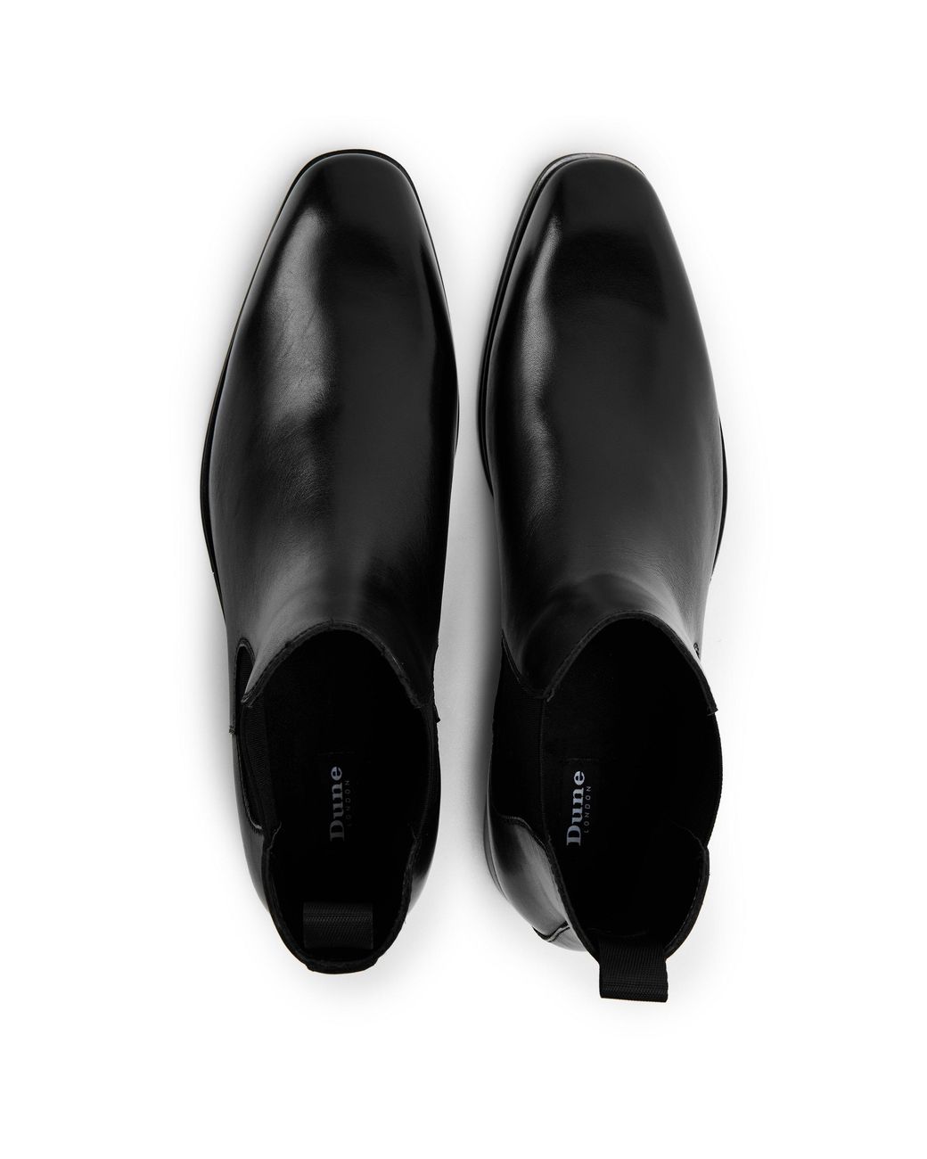 Dune Black Chelsea Boots for men
