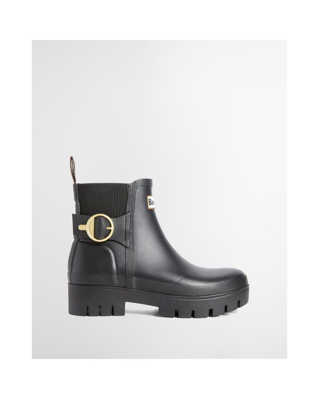 Barbour Black Hepburn Waterproof Wellingtons