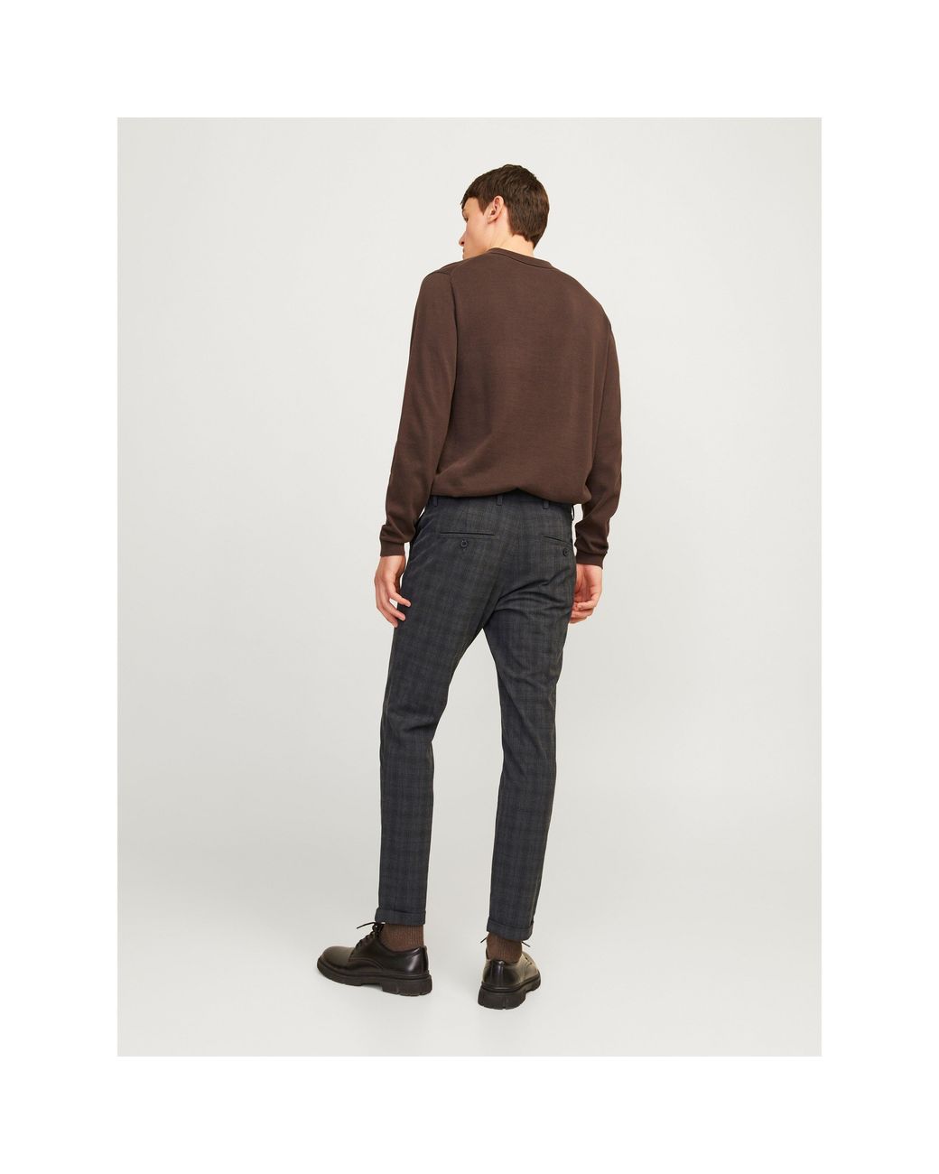 Jack & Jones Black Marco Chinos for men