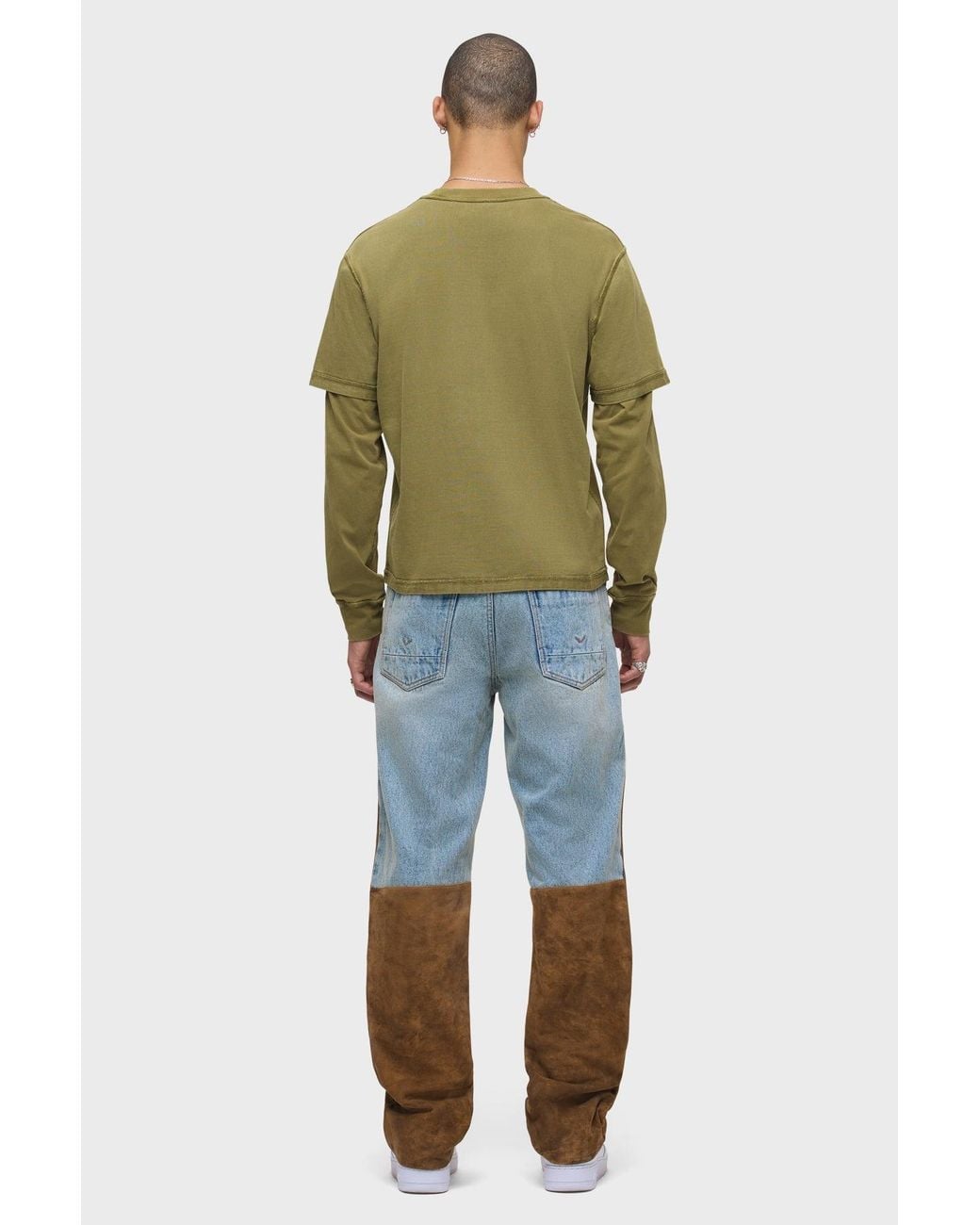 Hudson Green Hybrid Tee for men