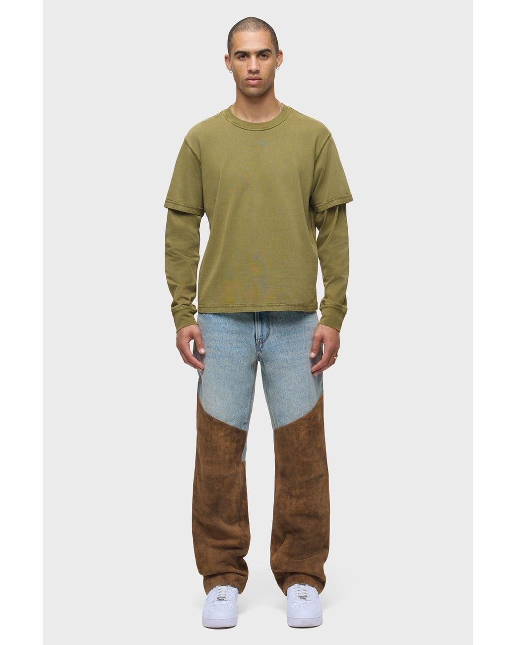 Hudson Green Hybrid Tee for men
