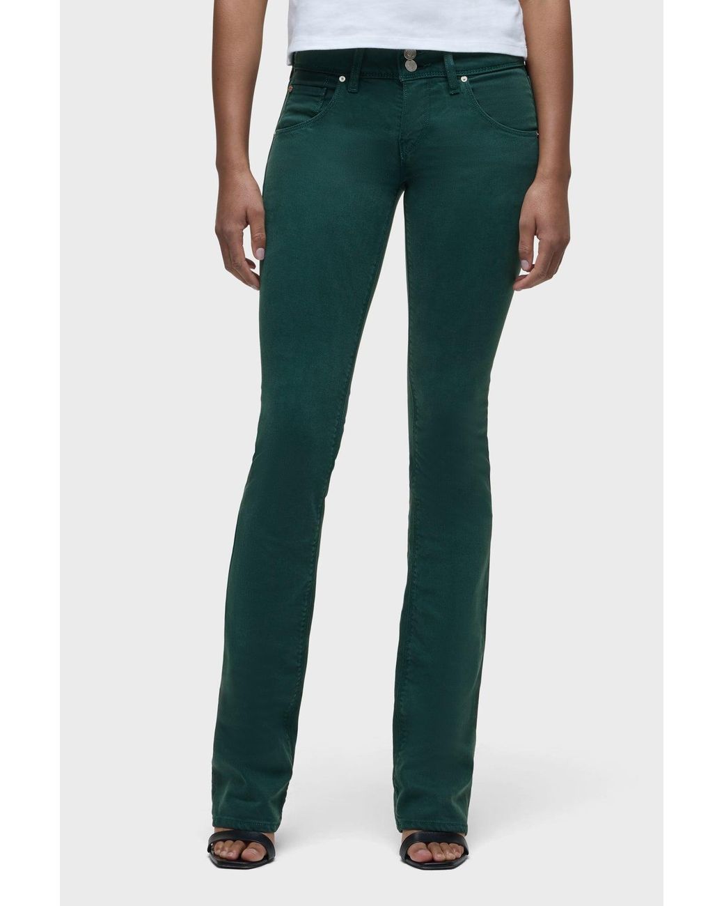 Hudson Green Beth Flap Pocket Baby Bootcut