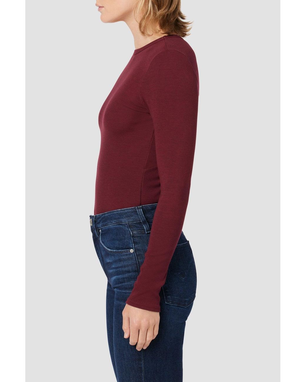 Hudson Red Knot Back Bodysuit