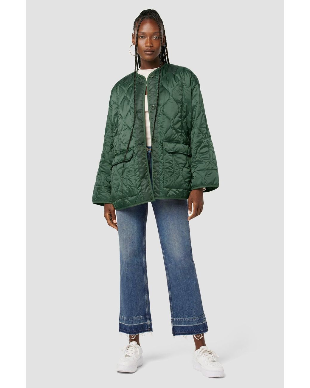 Hudson Green Oversized Quilted Jacket