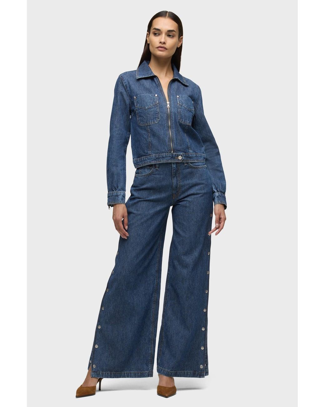 Hudson Blue James Corduroy Wide Leg