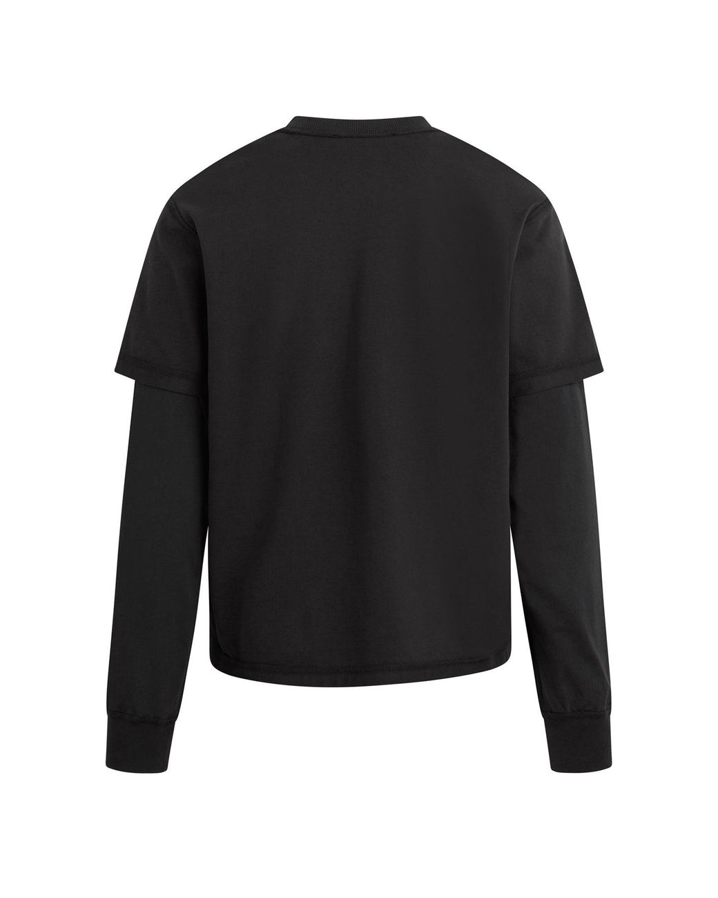 Hudson Black Hybrid Tee for men