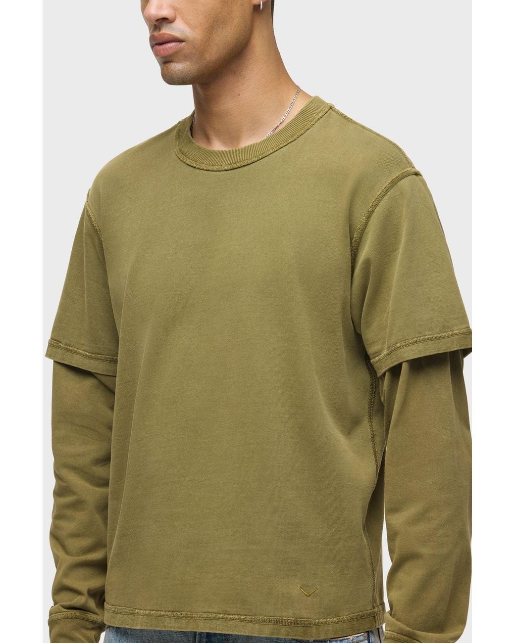 Hudson Green Hybrid Tee for men