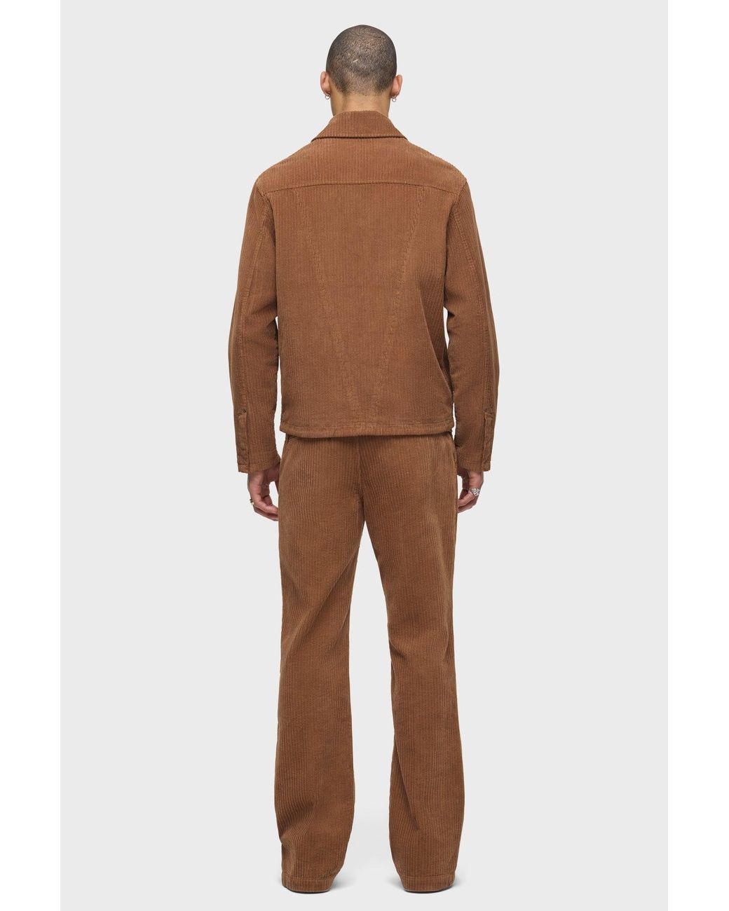 Hudson Brown Corduroy Work Jacket for men