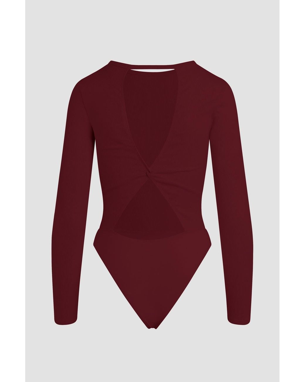 Hudson Red Knot Back Bodysuit