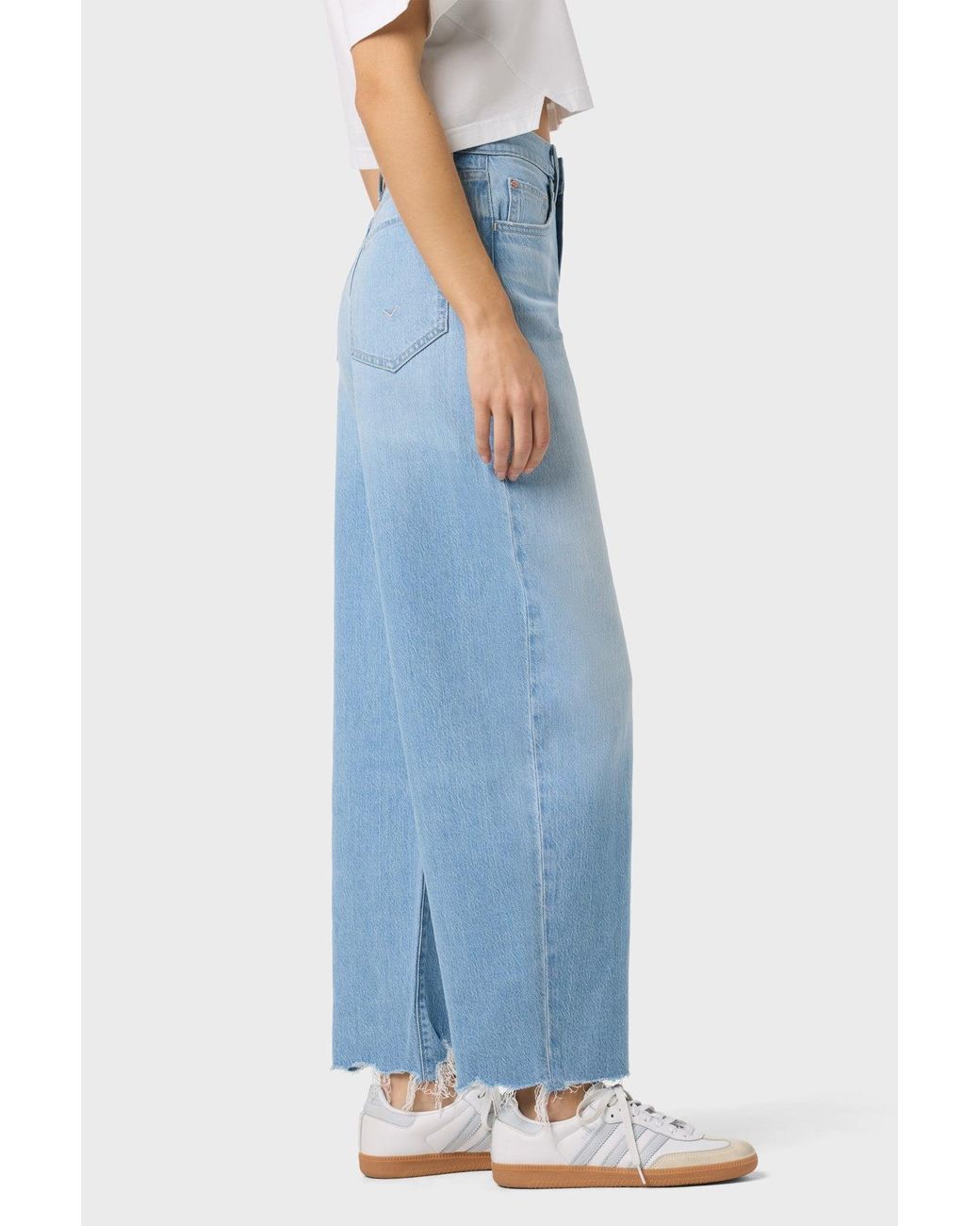 Hudson Blue Barrel Leg