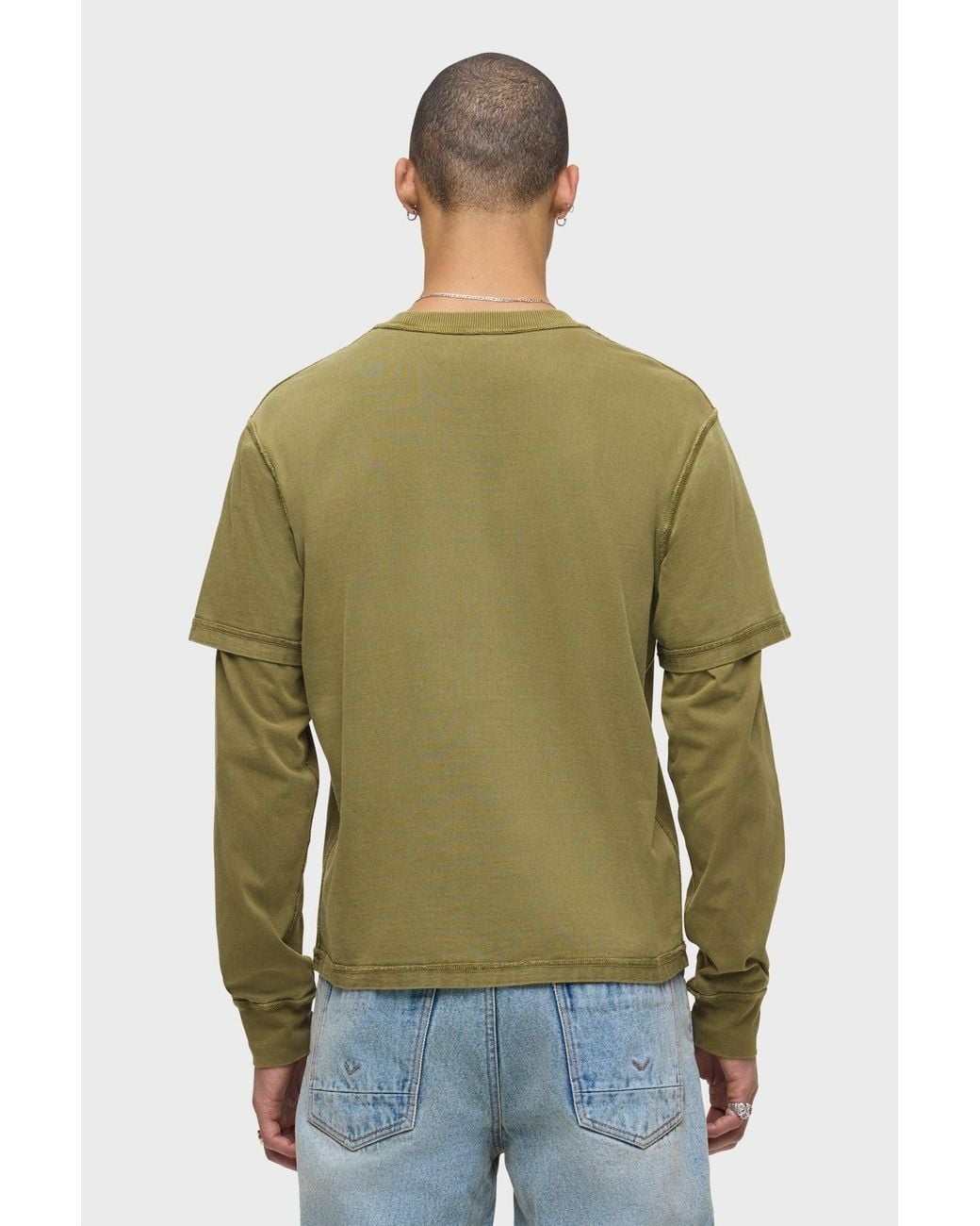 Hudson Green Hybrid Tee for men
