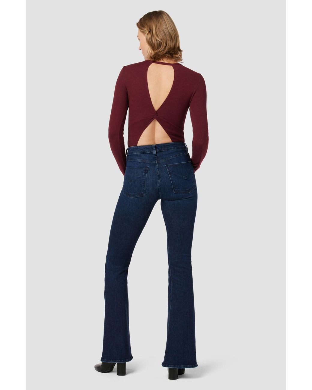 Hudson Red Knot Back Bodysuit