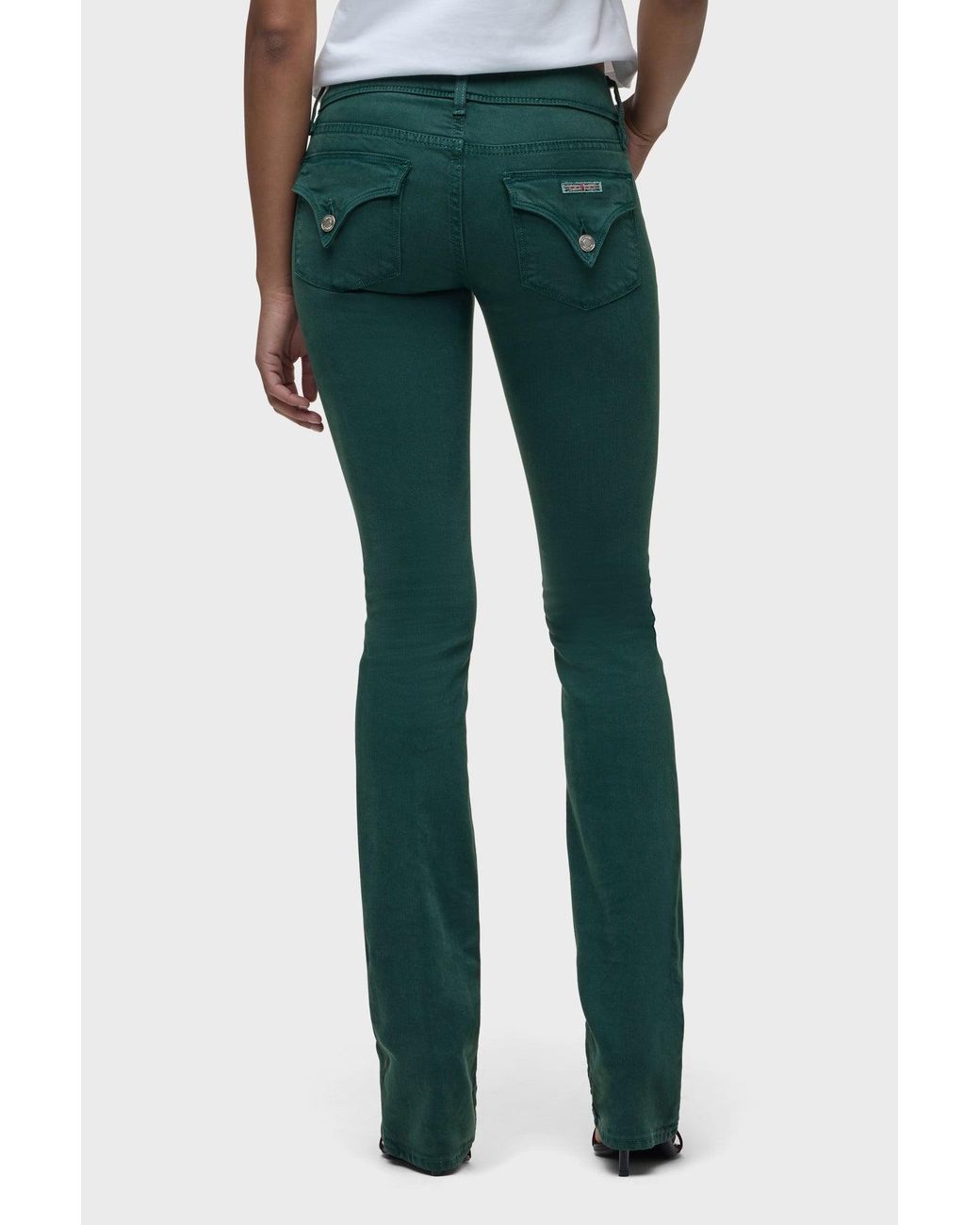 Hudson Green Beth Flap Pocket Baby Bootcut