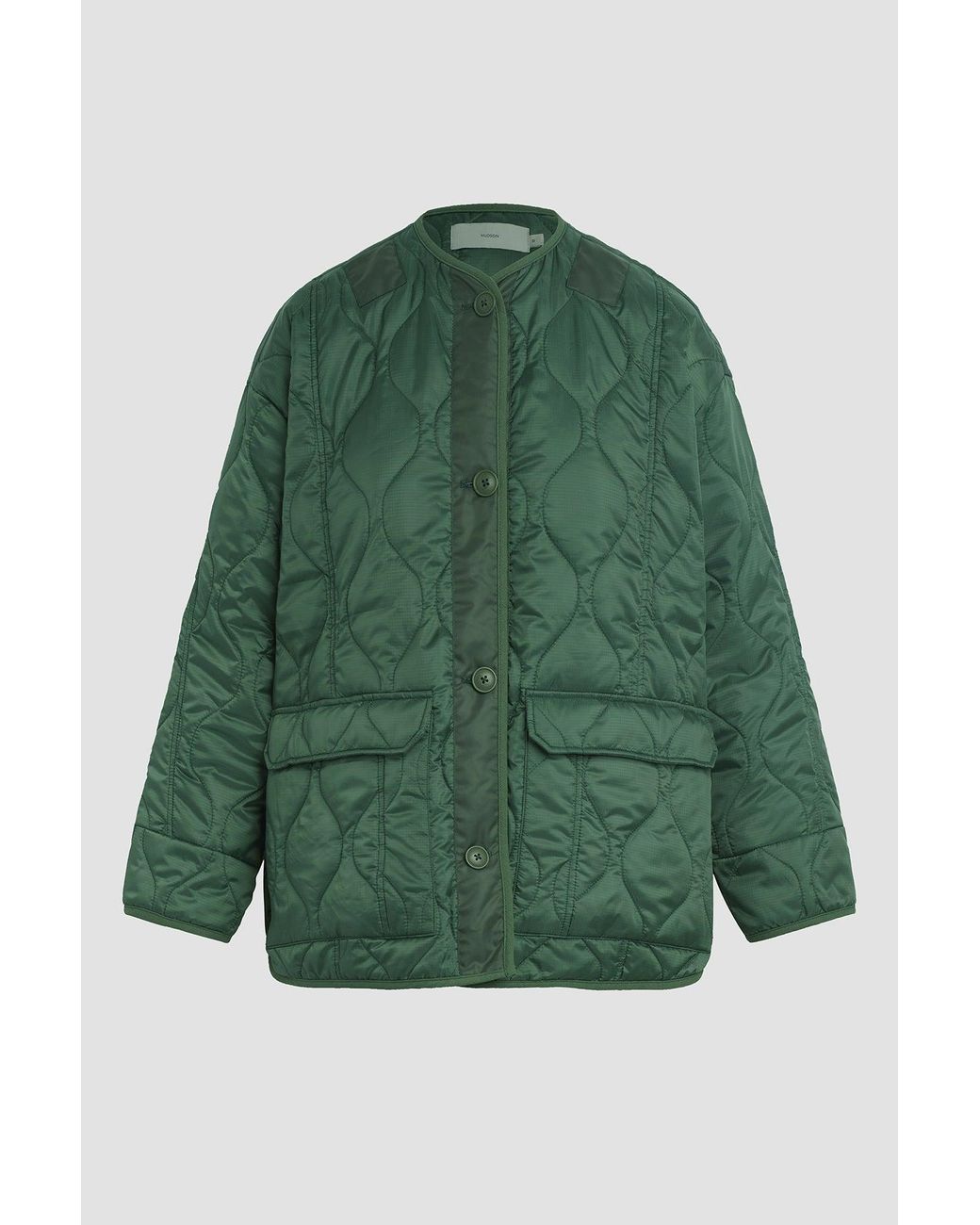 Hudson Green Oversized Quilted Jacket