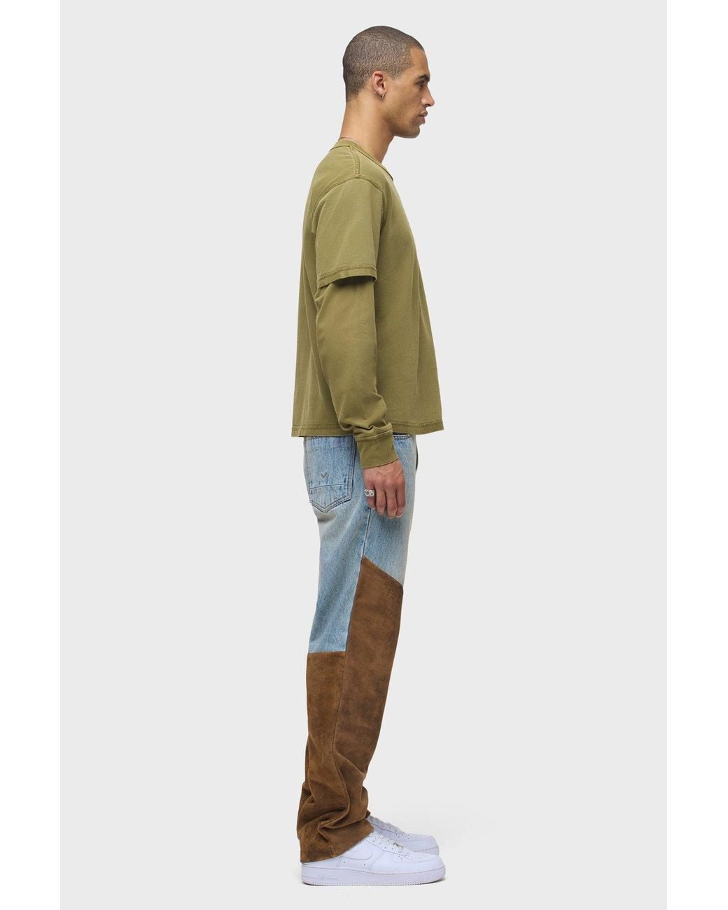 Hudson Green Hybrid Tee for men