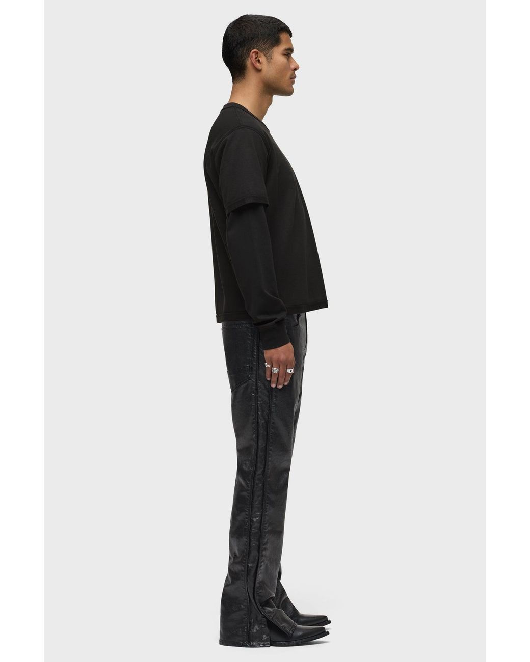 Hudson Black Walker Track for men
