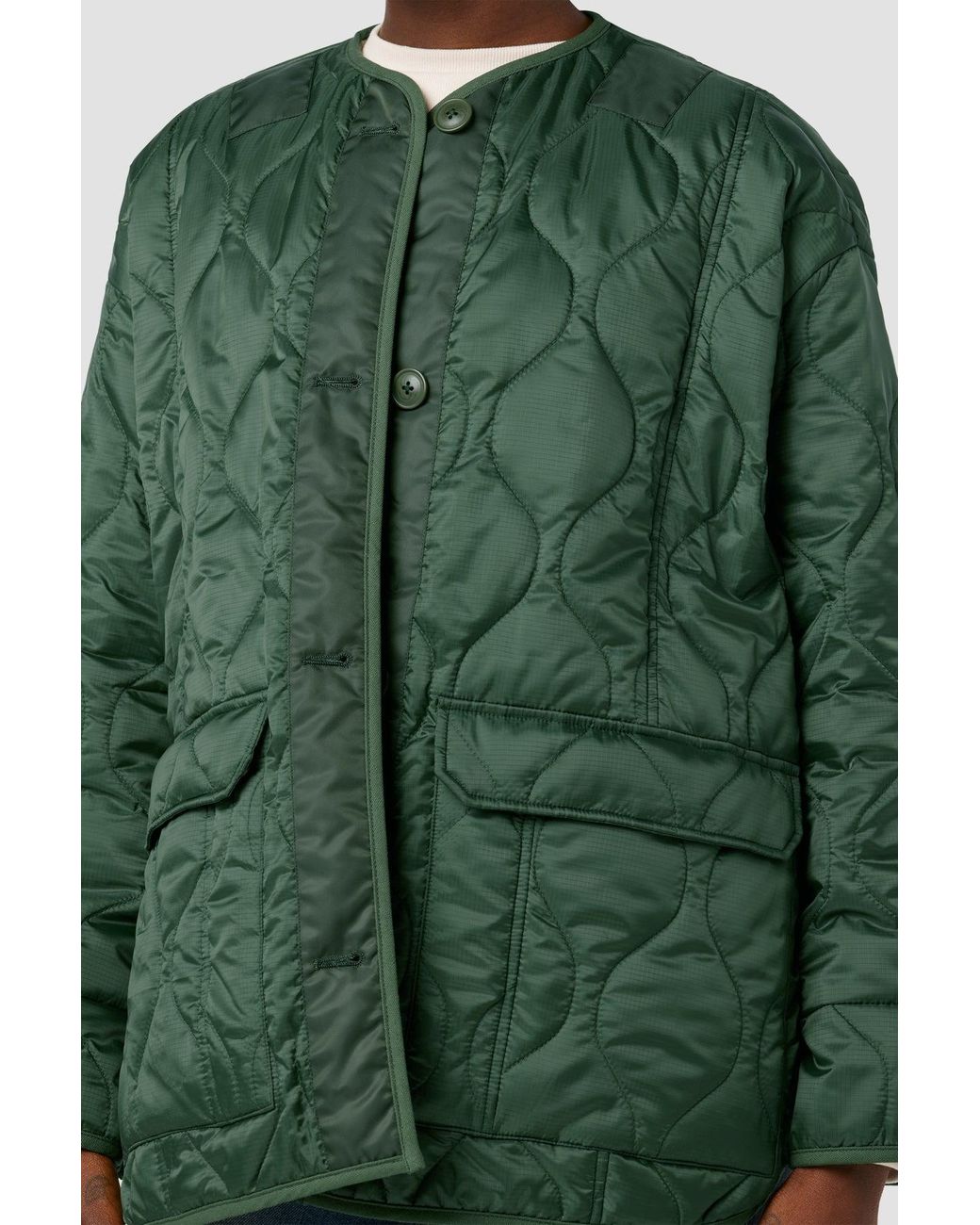 Hudson Green Oversized Quilted Jacket