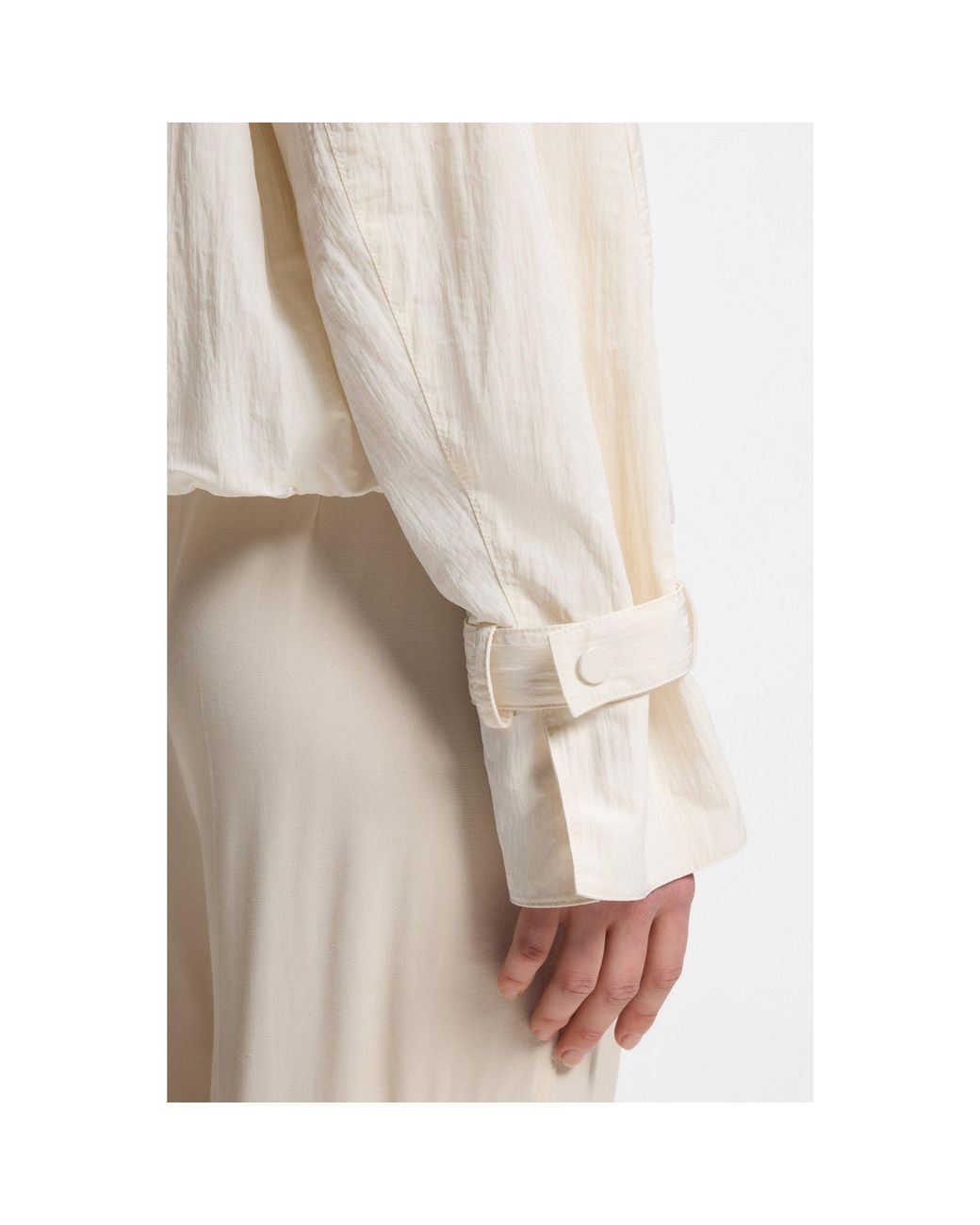 Boss Natural Short Trench Coat