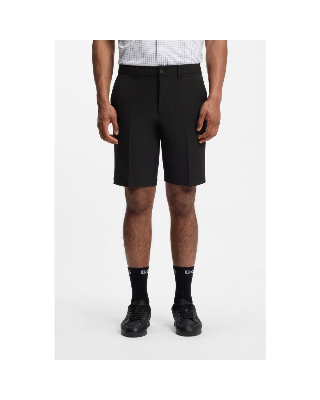 Boss Black Slim-Fit Shorts for men