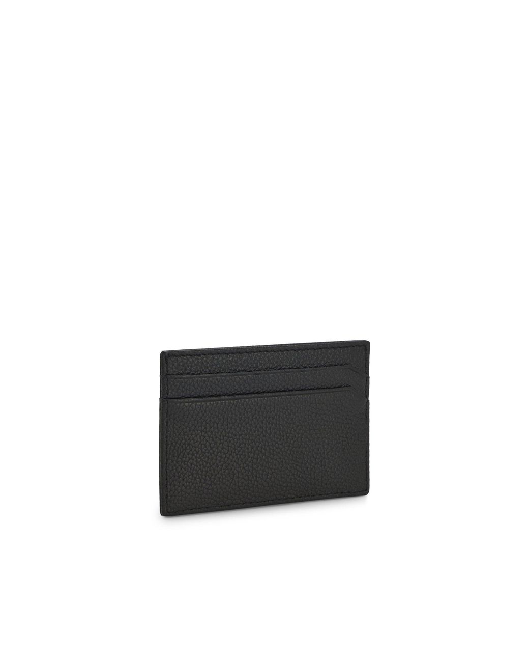 HUGO Black Debossed-Logo Wallet With Signature Stitching for men
